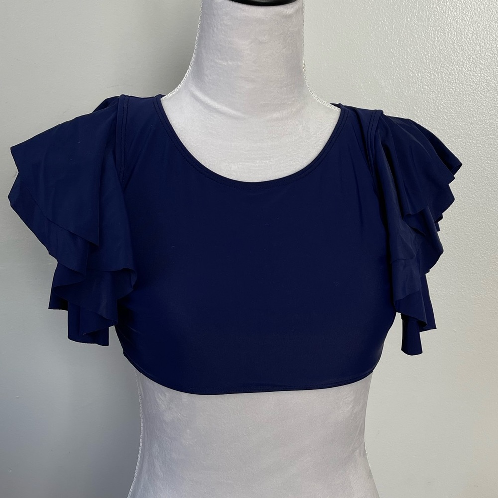 Shein swimsuit top - Blue - Size M